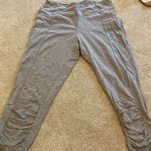 Grey leggings. NEON BUDHA brand